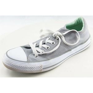 Converse all Star Size 7 M Gray Lace Up Low Top Fabric Shoes‎